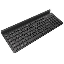 Teclat Americà slim amb suport per a tablet i smartphone Natec Felimare Wireless + Bluetooth + 2.4GHZ NKL-1973