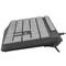 Teclat Americà USB Natec Nautilus slim negre i gris NKL-1507
