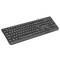 Teclado USB Checo/Eslovaco Natec Trout slim negro NKL-1151