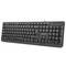 Teclado USB Checo/Eslovaco Natec Trout slim negro NKL-1151