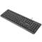 Clavier USB français fin noir Natec Trout NKL-1854