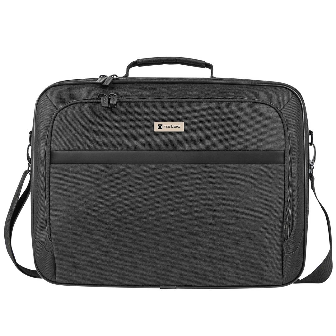 Laptop-Aktentasche bis 15,6 Zoll Natec Boxer Lite schwarz NTO-2054