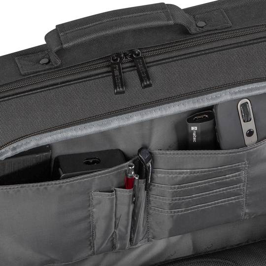 Laptop-Aktentasche bis 15,6 Zoll Natec Boxer Lite schwarz NTO-2054