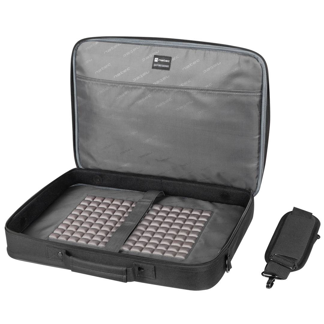 Laptop-Aktentasche bis 15,6 Zoll Natec Boxer Lite schwarz NTO-2054