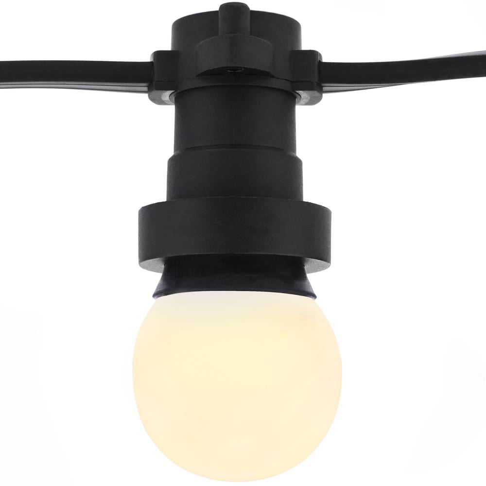 Bombilla LED G45 E27 230VAC 0,5W luz blanco cálido 10 pack