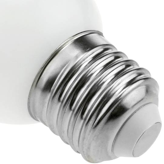 Bombilla LED G45 E27 230VAC 0,5W luz blanco cálido 10 pack