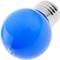 Lampadina LED G45 0,5W 230VAC E27 luce blu 10 pack
