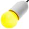 LED bulb G45 0,5W 230VAC E27 yellow light 10 pack