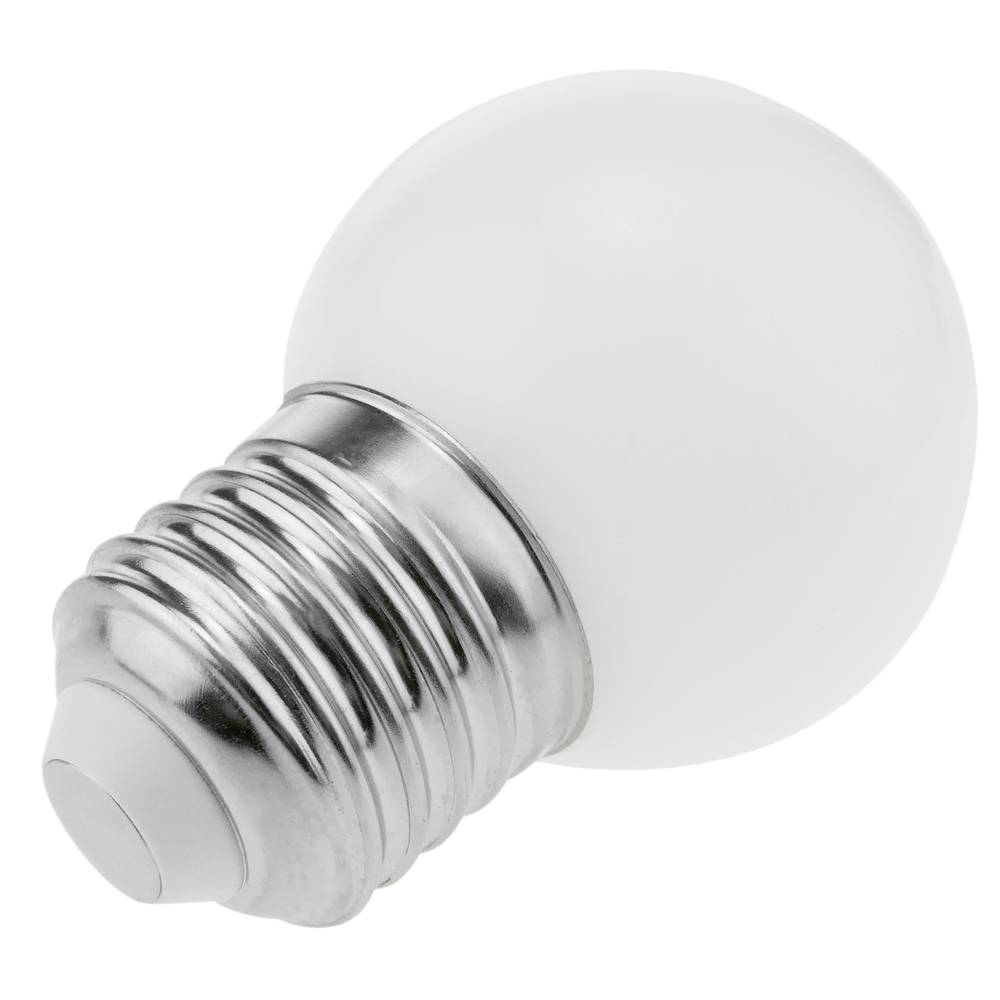 Bombeta LED G45 E27 230VAC 1,5W blanc càlid 10 pack