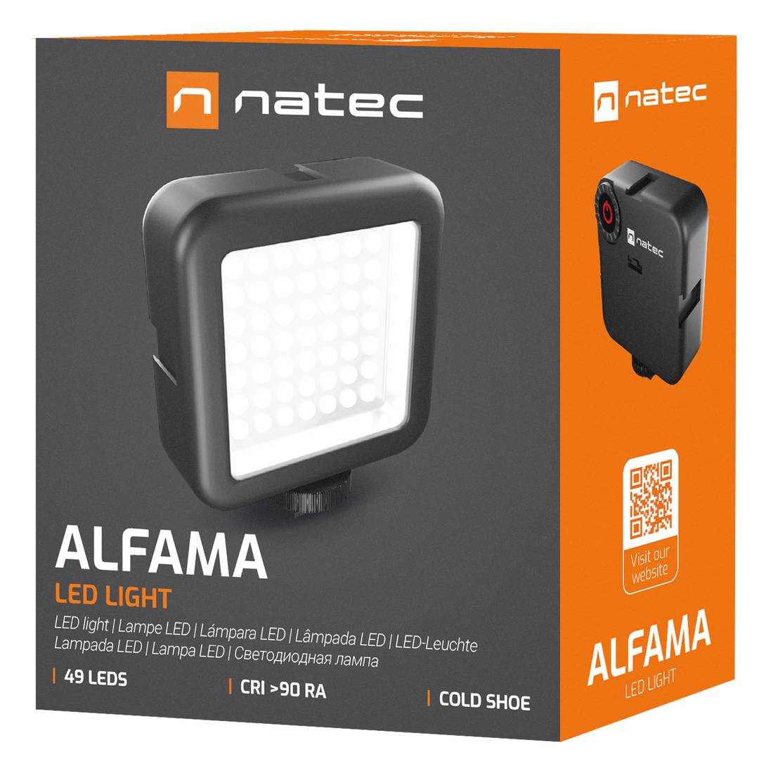Natec Alfama NLL-1834 LED Camera Light
