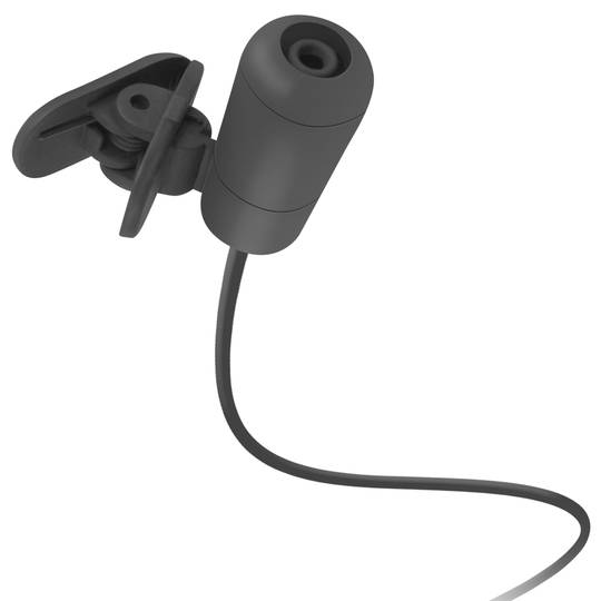 Microfono a condensatore Natec Bee NMI-1351 con clip e cavo da 1,8 m, nero