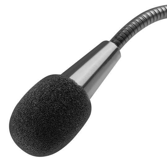 Dynamic microphone with flexible arm and mute button, black Natec Giraffe 2 NMI-1563