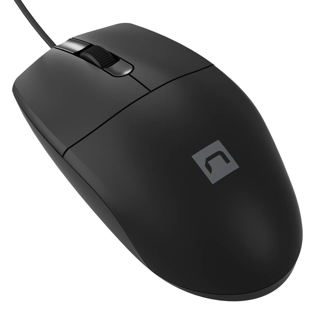 Rato óptico Natec Ruff 2 1000DPI preto NMY-1987