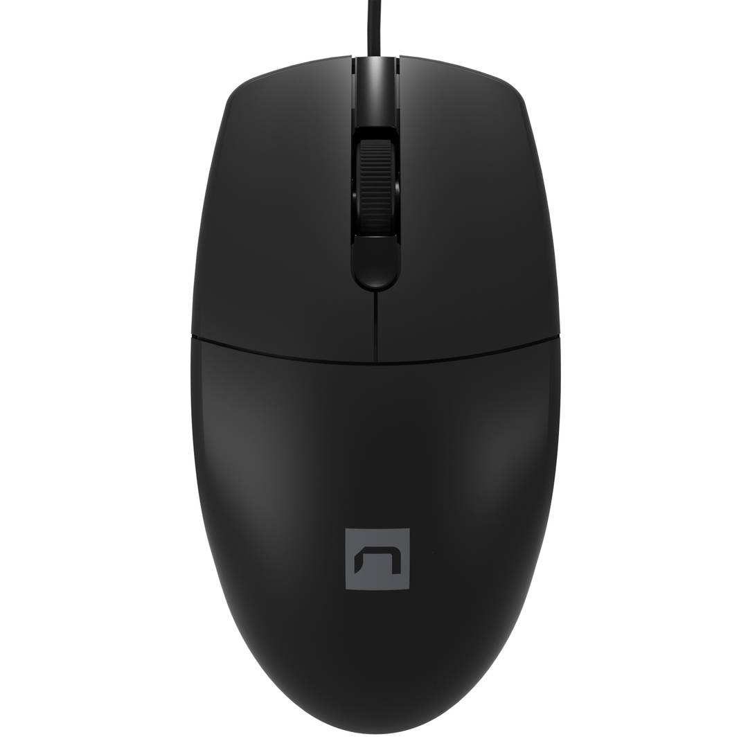 Rato óptico Natec Ruff 2 1000DPI preto NMY-1987