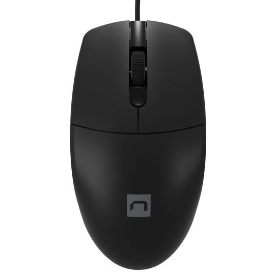 Rato óptico Natec Ruff 2 1000DPI preto NMY-1987