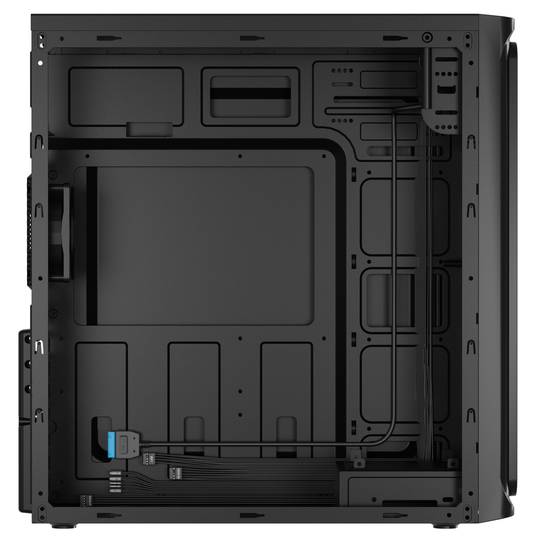 Gabinete para PC Natec Cabassu G2 MIDI Tower com 4 portas USB Preto NPC-2024