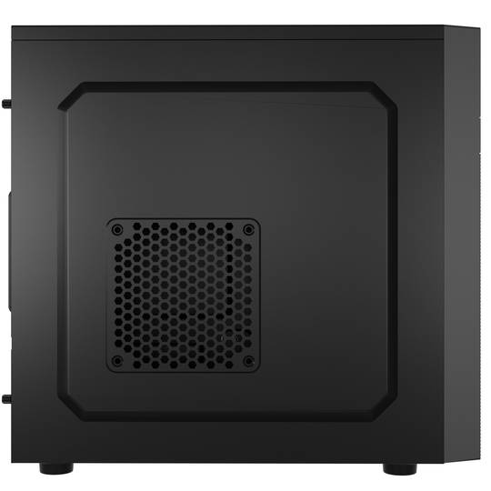 Boîtier PC avec 4 ports USB Natec Helix Matx mini tour noir NPC-2038