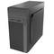 Boîtier PC avec 4 ports USB Natec Helix Matx mini tour noir NPC-2038