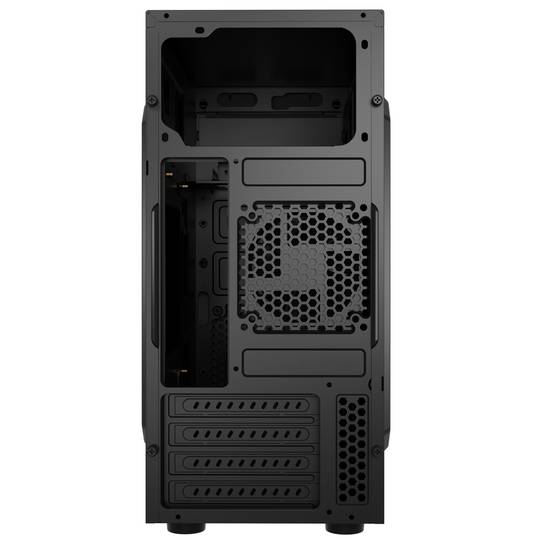 Caixa per a PC amb 4 ports USB Natec Helix USB C MATX Mini Torre Negra NPC-2171