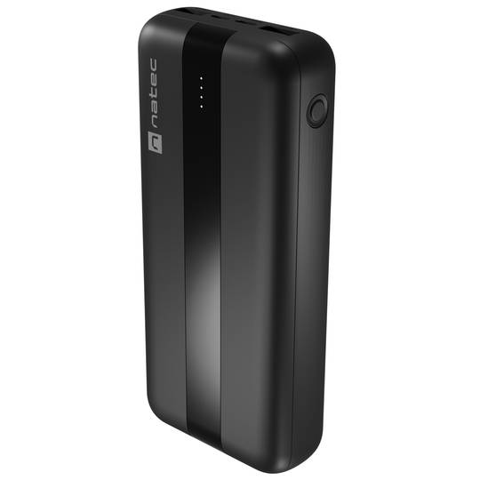 Natec Trevi NPB-1922 20000mAh Banco de potência 2x USB-A + 1x USB-C Preto
