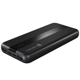 Powerbank Slim 10000 mAh Natec Trevi Q V2 con USB-C 20W y 2x USB-A 18W