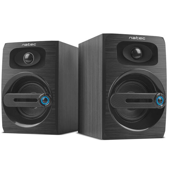 Sistema d'altaveus per a ordinador de sobretaula o portàtil 6w rms 2.0 color negre Natec Cougar NGL-1641