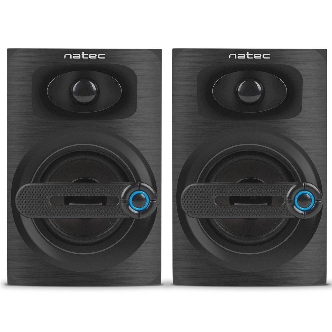 Sistema d'altaveus per a ordinador de sobretaula o portàtil 6w rms 2.0 color negre Natec Cougar NGL-1641