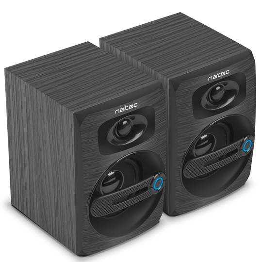 Sistema d'altaveus per a ordinador de sobretaula o portàtil 6w rms 2.0 color negre Natec Cougar NGL-1641