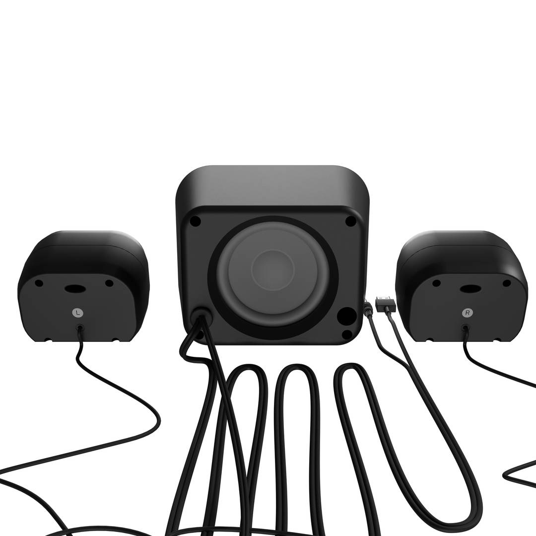 Système de haut-parleurs pour ordinateur de bureau ou portable Natec PUG NGL-2111 11 W RMS 2.1 Noir