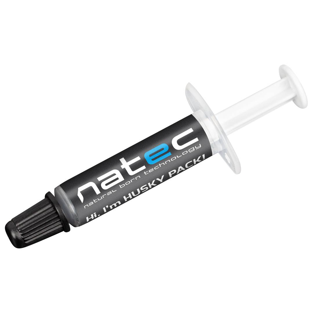 Thermal paste 1 gr Natec Husky pack of 10 units NPT-1581