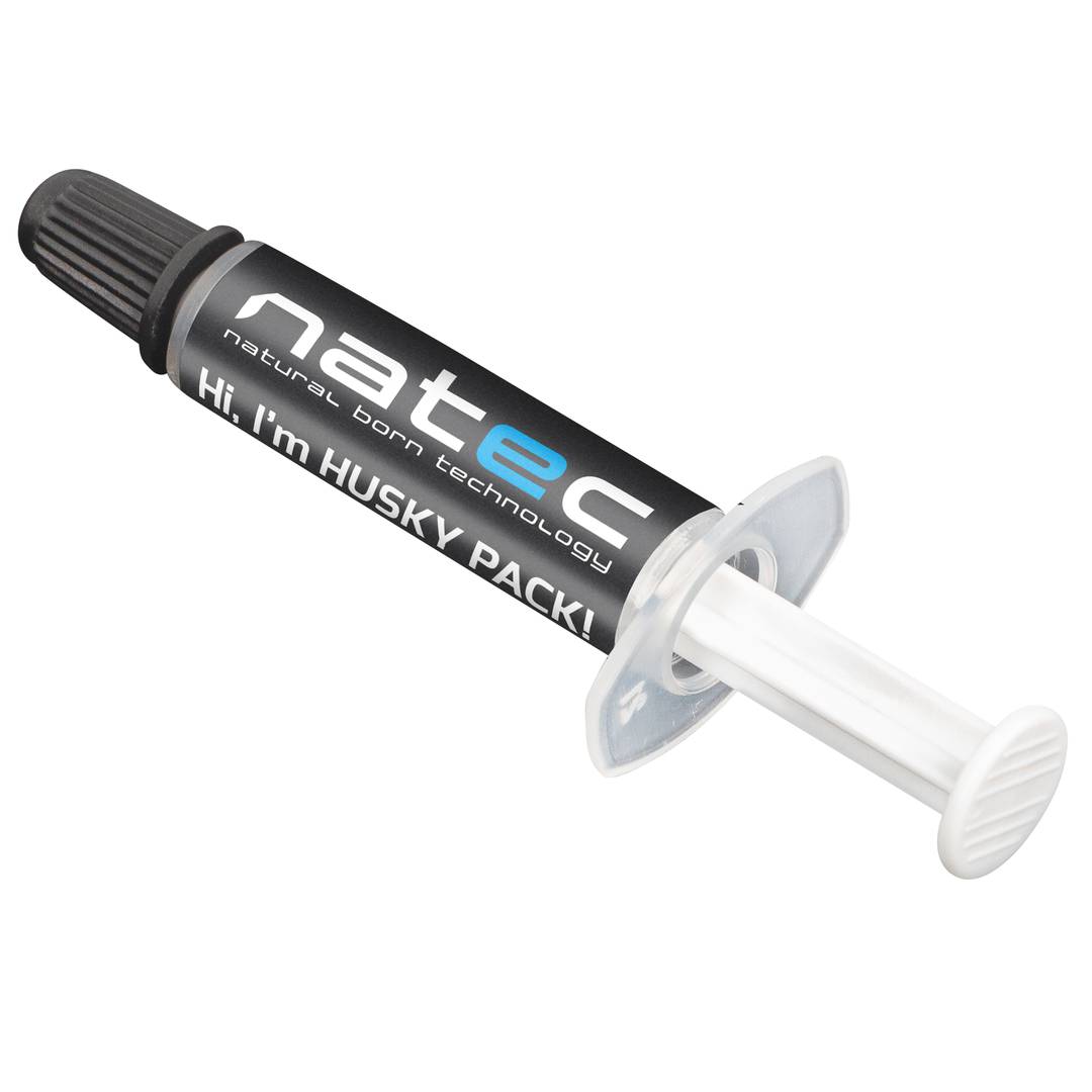 Thermal paste 1 gr Natec Husky pack of 10 units NPT-1581
