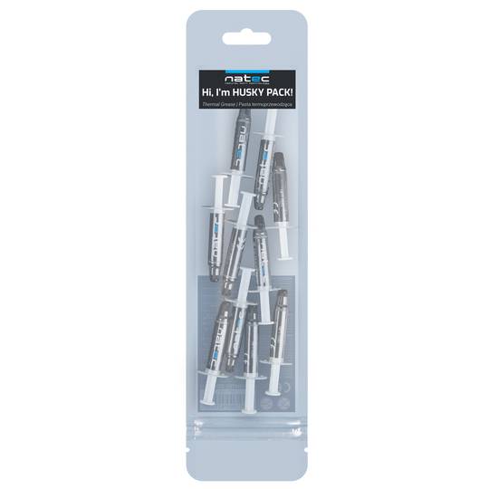 Thermal paste 1 gr Natec Husky pack of 10 units NPT-1581