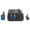 Natec Mantis 2 NHU-1557 4-Port USB Typ-A 3.0 Hub schwarz
