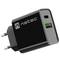 Carregador USB Natec Ribera 1X USB-A + 1X USB-C 20W preto NUC-2062