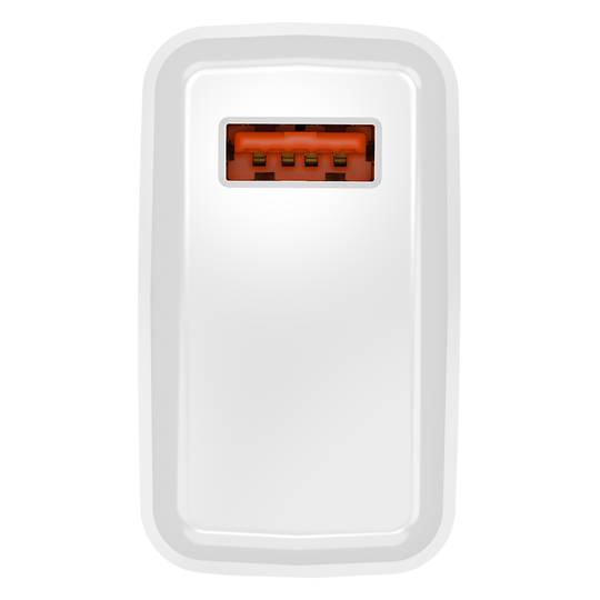 Natec Ribera USB-lader 1X USB-A 18W wit NUC-2057