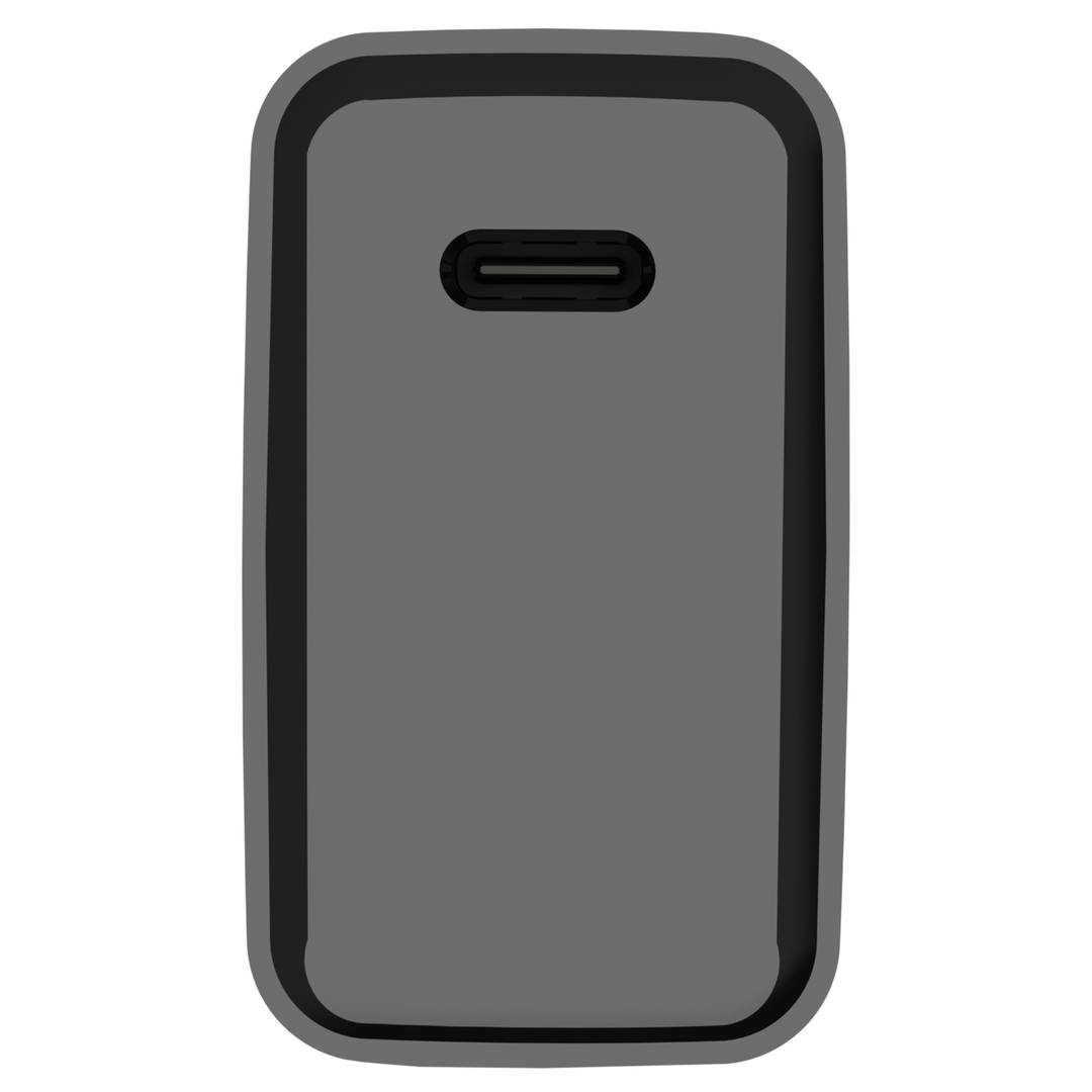 Natec Ribera Chargeur USB 1X USB-C 20W noir NUC-2060