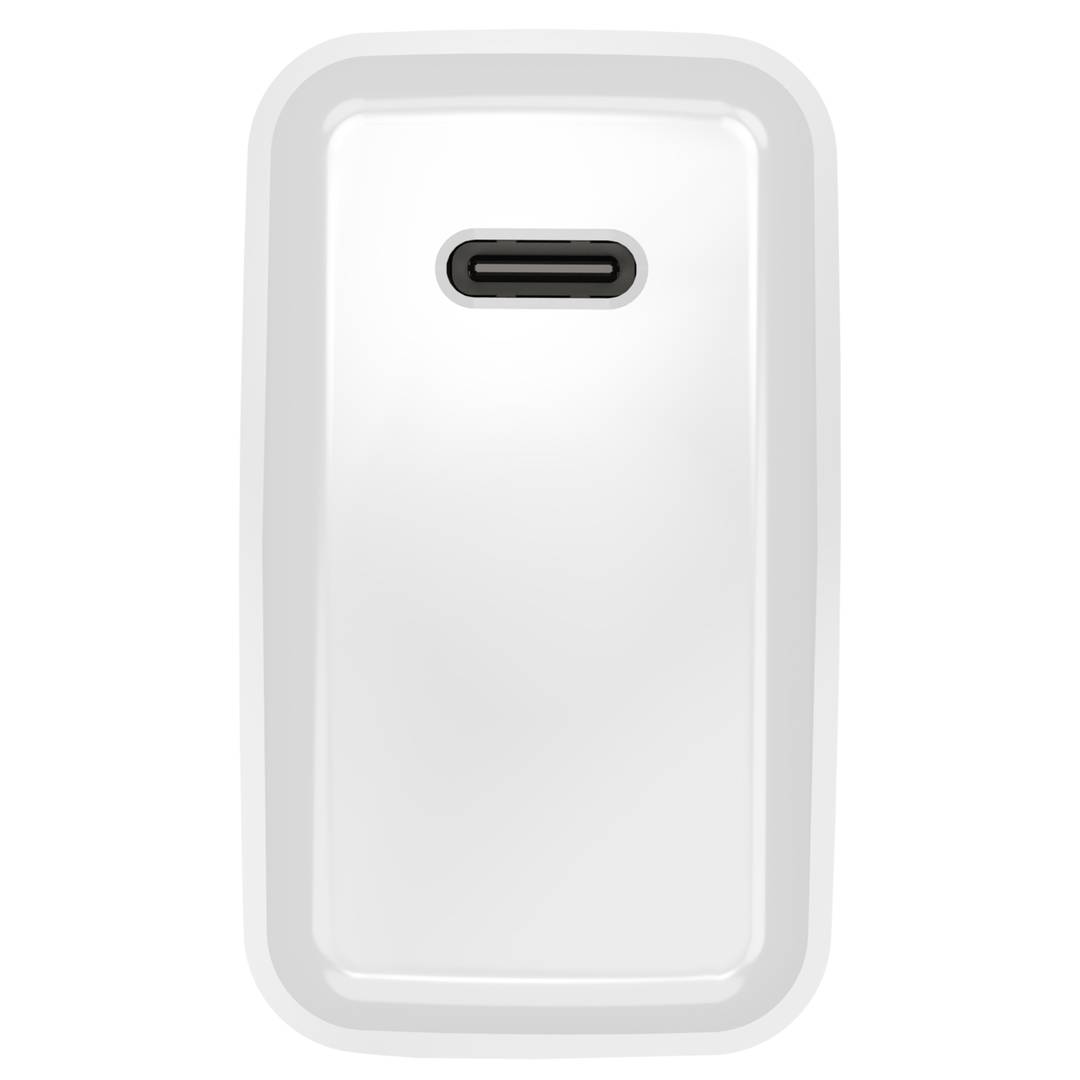 Ładowarka USB Natec Ribera 1X USB-C 20W biała NUC-2059