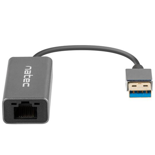 Adaptador ethernet USB-A a RJ45 1Gbps Natec Cricket NNC-1924