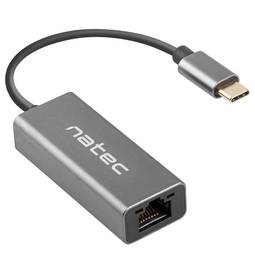 Karta sieciowa USB-C do RJ45 Ethernet Natec Cricket USB 3.1 1Gbps NNC-1925