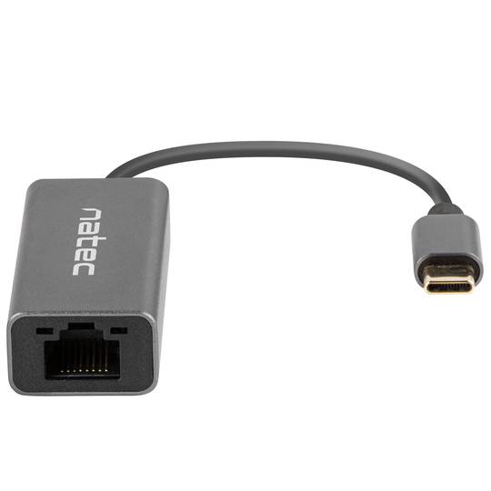 USB-C to RJ45 ethernet adapter Natec Cricket USB 3.1 1Gbps network card NNC-1925