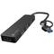 Natec Moth NHU-1342 4-Port USB Type-A 3.0 Hub Black