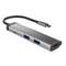 Adaptateur multiport USB-C vers 2X USB 3.0, HDMI 4K, USB-C PD 4 en 1 Natec Fowler Slim NMP-1984