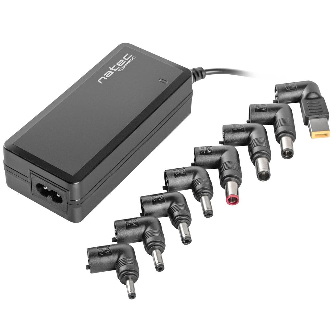 Cargador universal 70W para portátiles Natec Torpedo UNI-70 NZU-0990