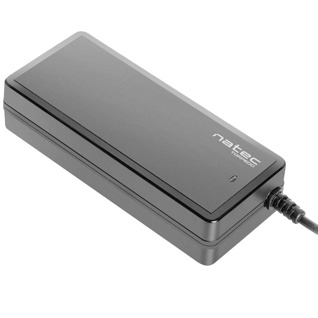 Caricabatterie universale da 90 W per laptop Natec Torpedo UNI-90 NZU-0991