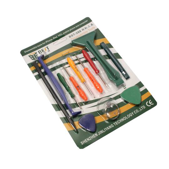 Kit d'eines per a dispositius electrònics de 12 peces model BEST-288