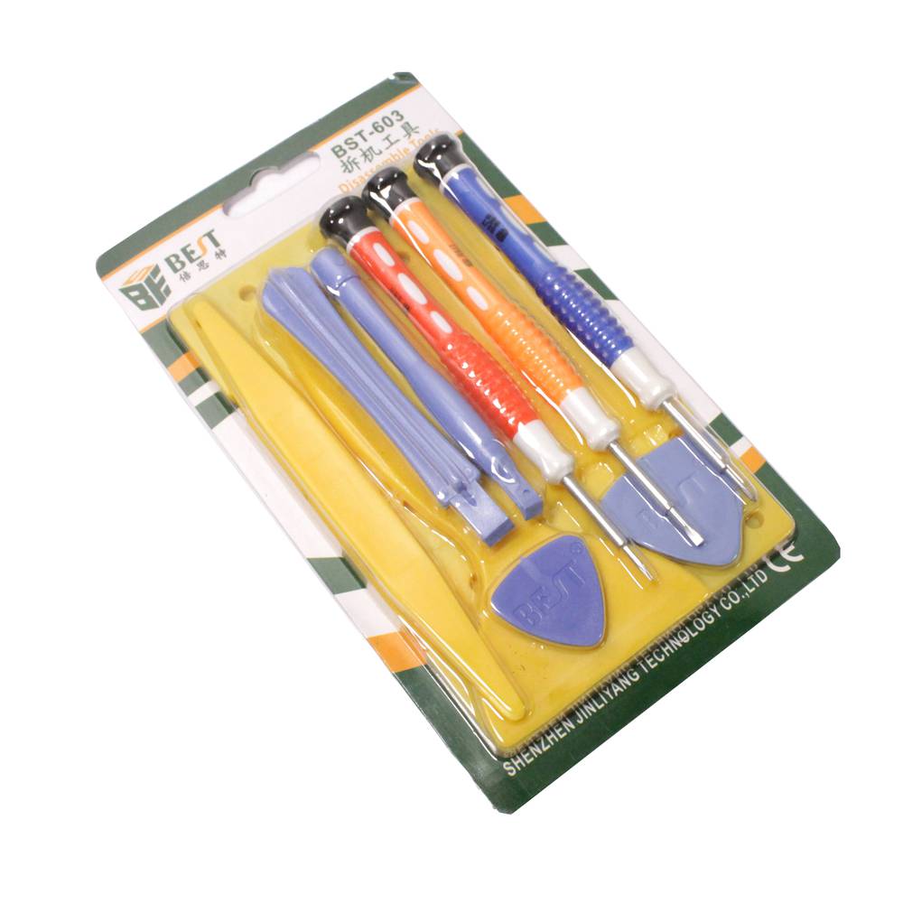 Kit d'eines per a dispositius electrònics de 10 peces model BEST-603