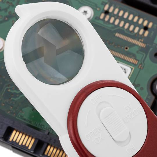 Lente di ingrandimento di precisione con il modello di luce BEST-J106
