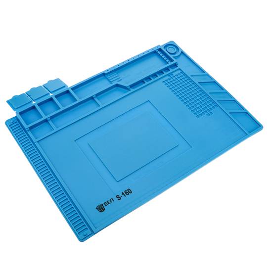 Desktop siliconen werkoppervlak voor antistatisch lasstation 454x298 mm