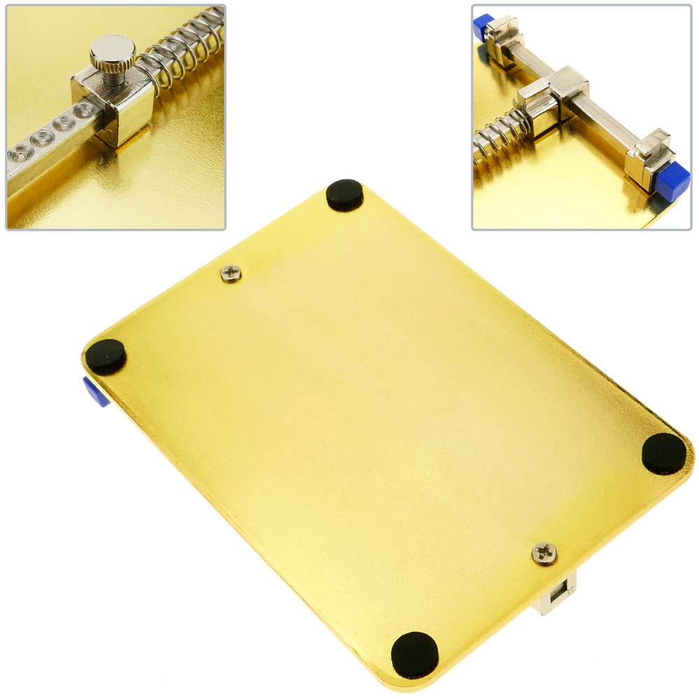 Suporte para reparo com mola para fixação de PCB e IC eletrônicos