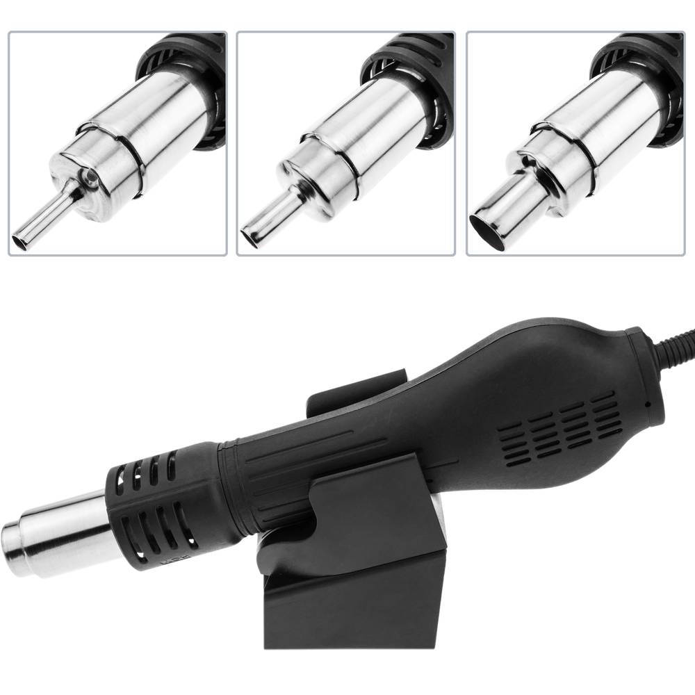 Hot air gun for thermoplastic welder 650W portable
